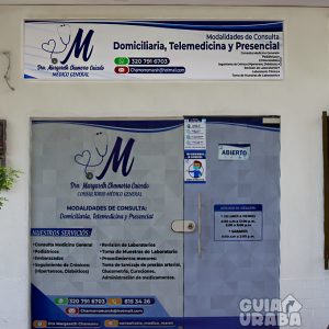 Consultorio medico general de la Doctora Margareth Chamorro Caicedo